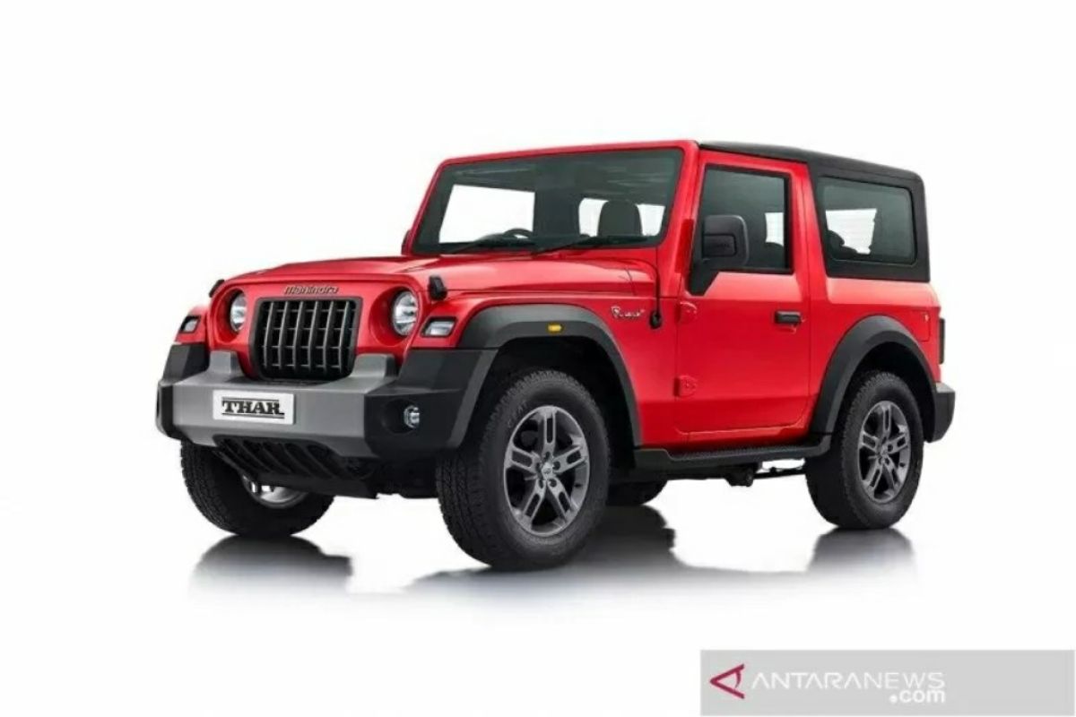 Cek Thar Mahindra, "Jeep Wrangler" versi India