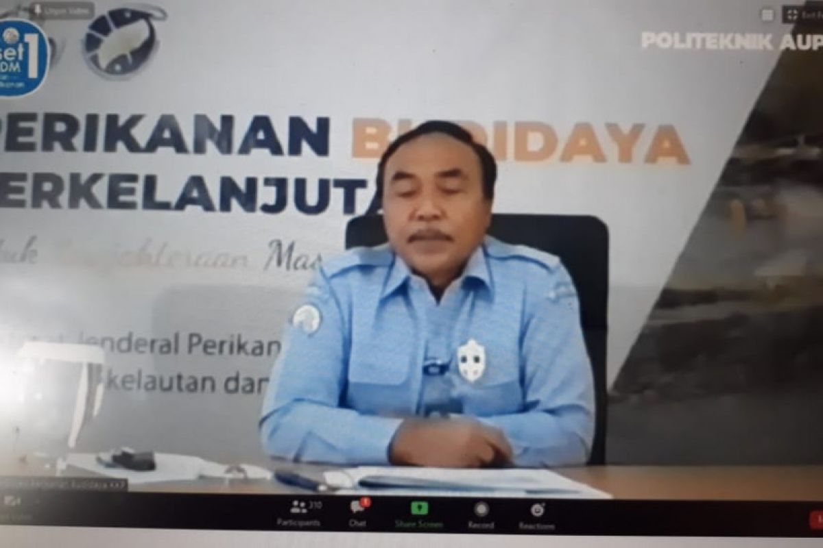 KKP yakin kualitas pakan mandiri  tidak kalah dengan pabrikan