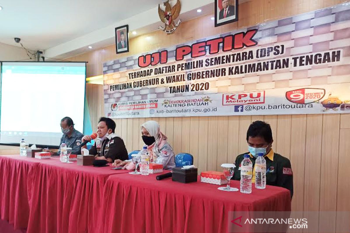 Optimalkan pemilih, KPU Barut uji petik DPS Pilkada Kalteng