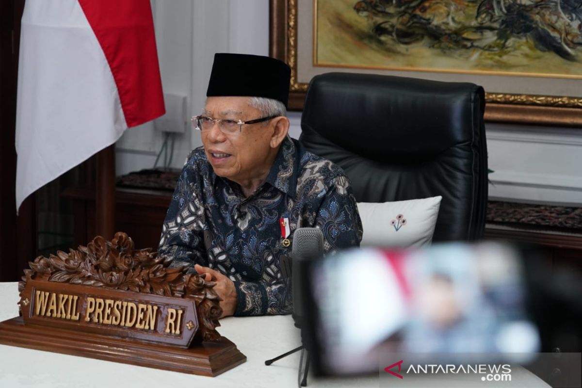 Wapres sebut Omnibus Law tingkatkan daya saing Indonesia di tingkat global