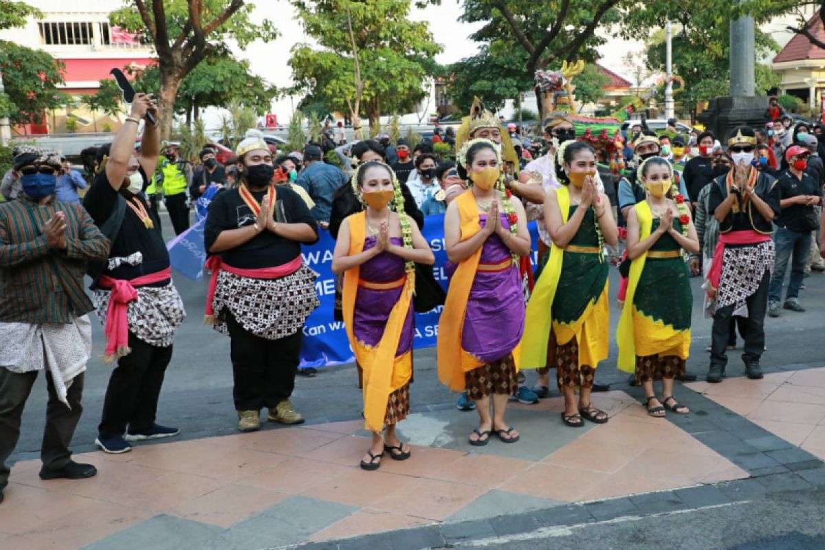 Warga Semarang tolak unjuk rasa  anarkis