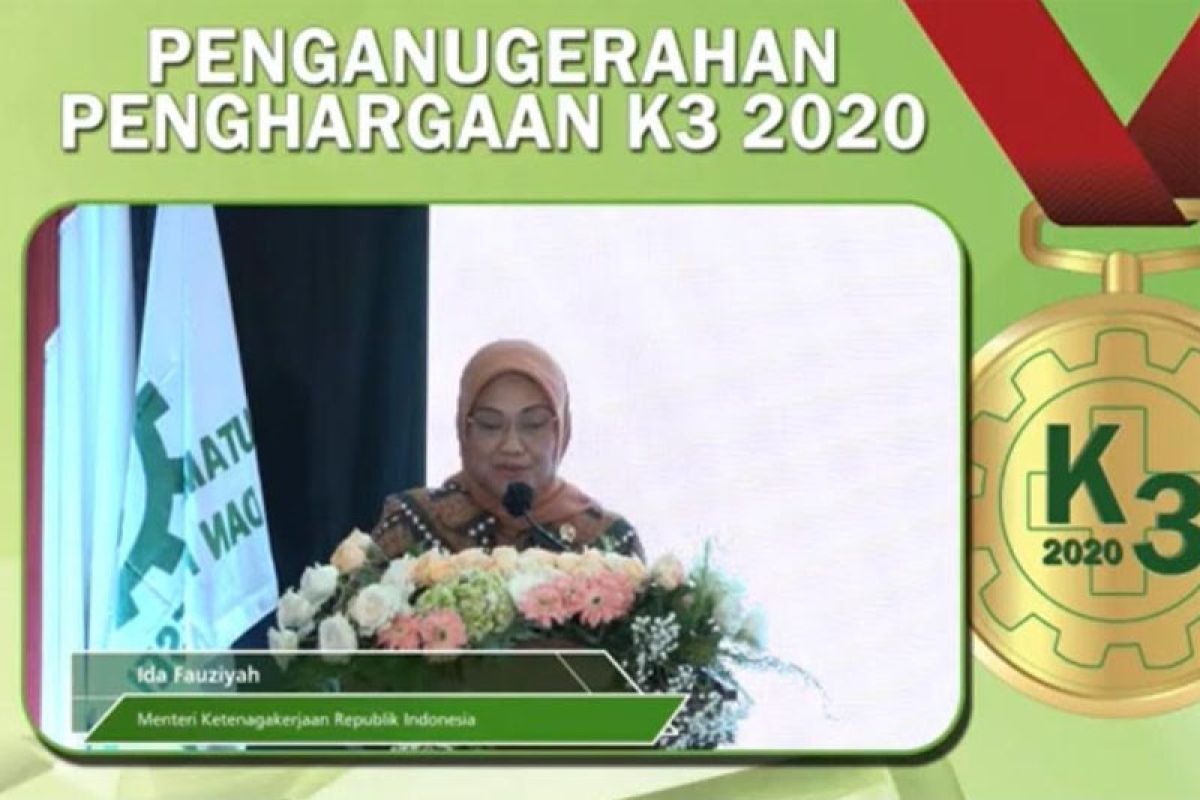 PGN raih penghargaan K3 2020 dari Kemenaker