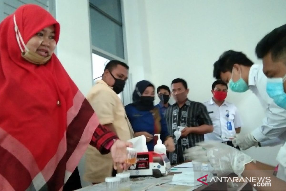 BNN tes urine pegawai BKD Sultra cegah penyalahgunaan narkoba