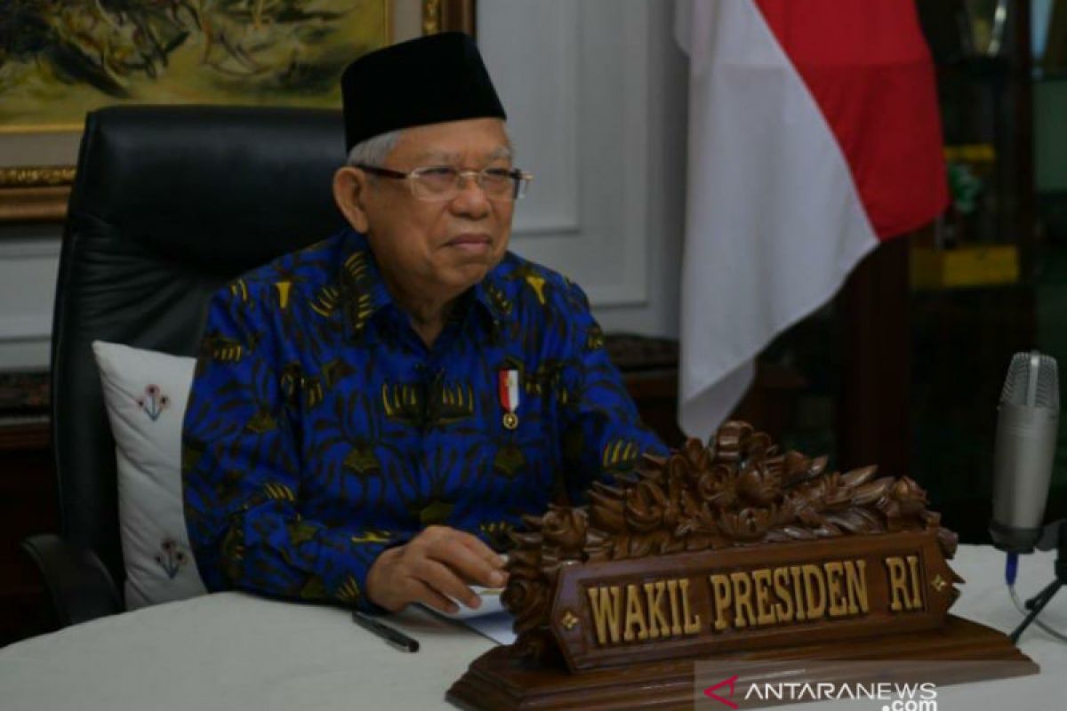 Wapres Maruf Amin sebut delapan kawasan industri halal sedang dipersiapkan