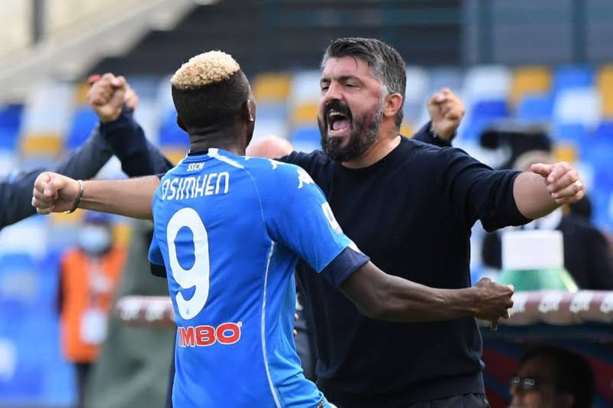 Napoli lumat Atalanta 4-1