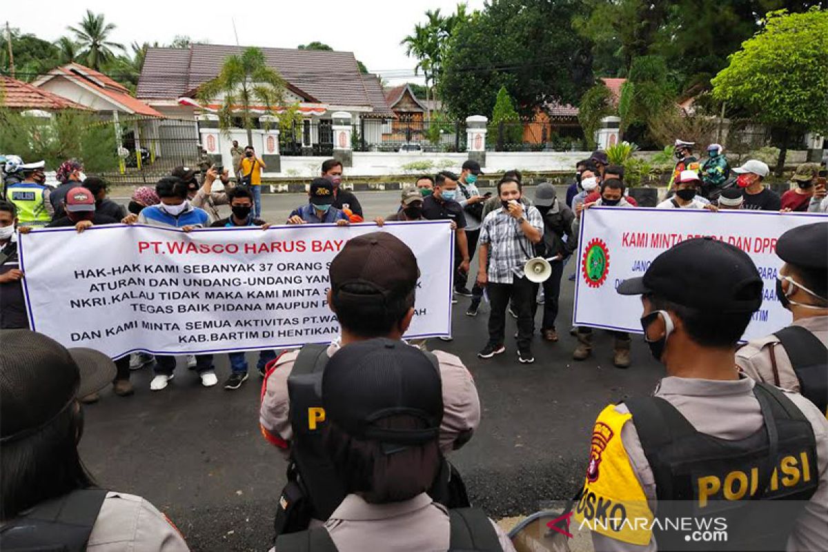 DPRD Bartim siap tuntaskan persoalan eks karyawan PT Wasco