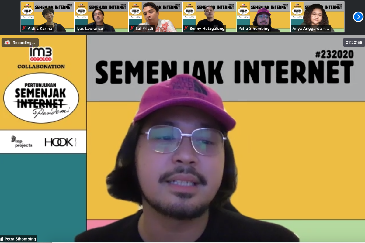 Petra Sihombing menggelar konser virtual "Semenjak Pandemi"