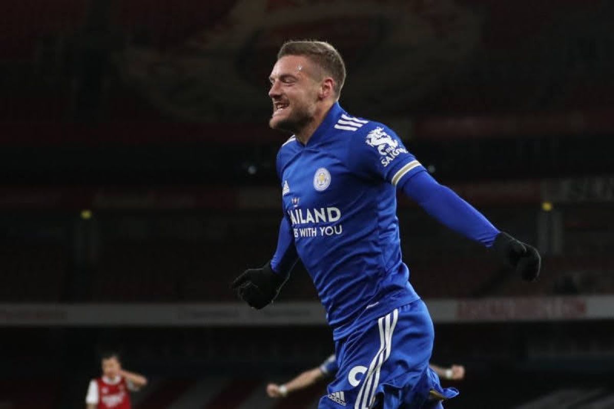 Rodgers sebut Vardy jadi pembeda saat Leicester kalahkan Arsenal