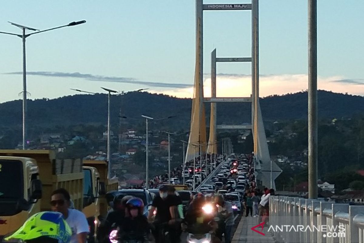 BPJN menutup sementara Jembatan Teluk Kendari untuk rekayasa lalu lintas