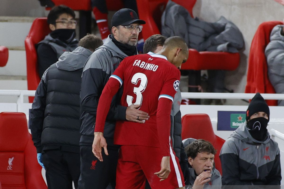 Cedera hamstring,  Klopp: Fabinho terancam absen cukup lama