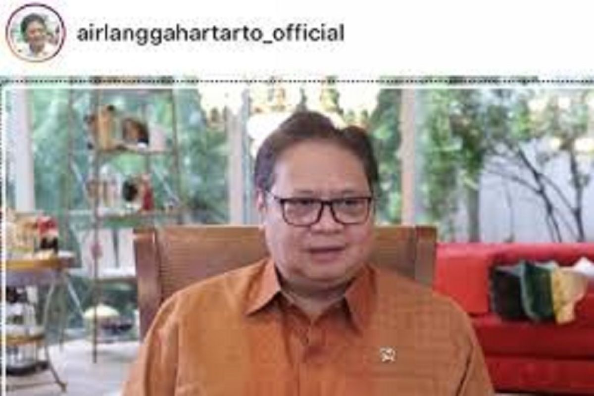 Menko Perekonomian Airlangga Hartarto sebut pemuda jadi kekuatan pendorong perubahan