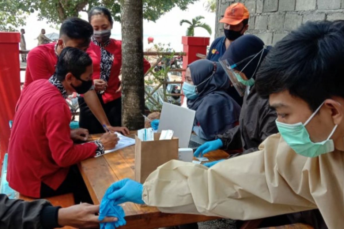 408 orang reaktif dari hasil tes cepat di objek wisata di Jabar