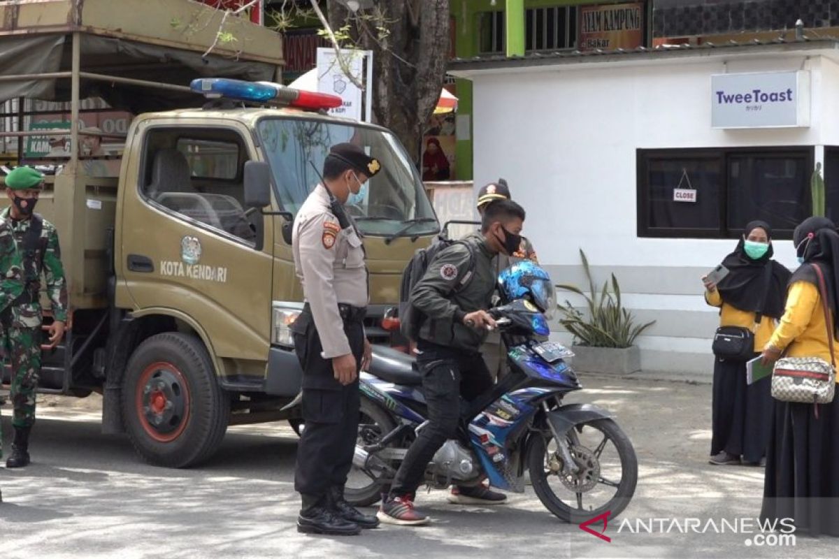 Kasus Menurun, Satgas COVID-19 Kendari Intens Operasi Yustisi