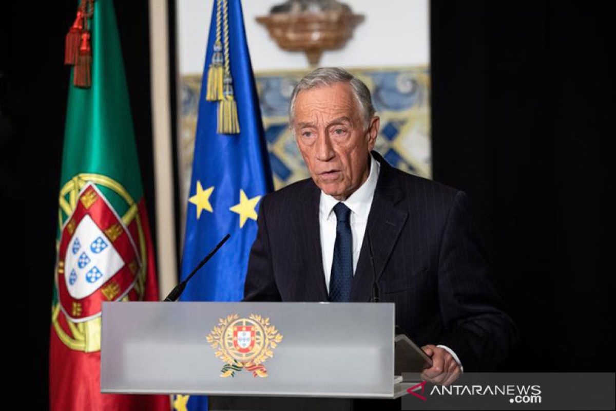 Presiden Portugal  Marcelo dinyatakan positif COVID-19, tanpa gejala