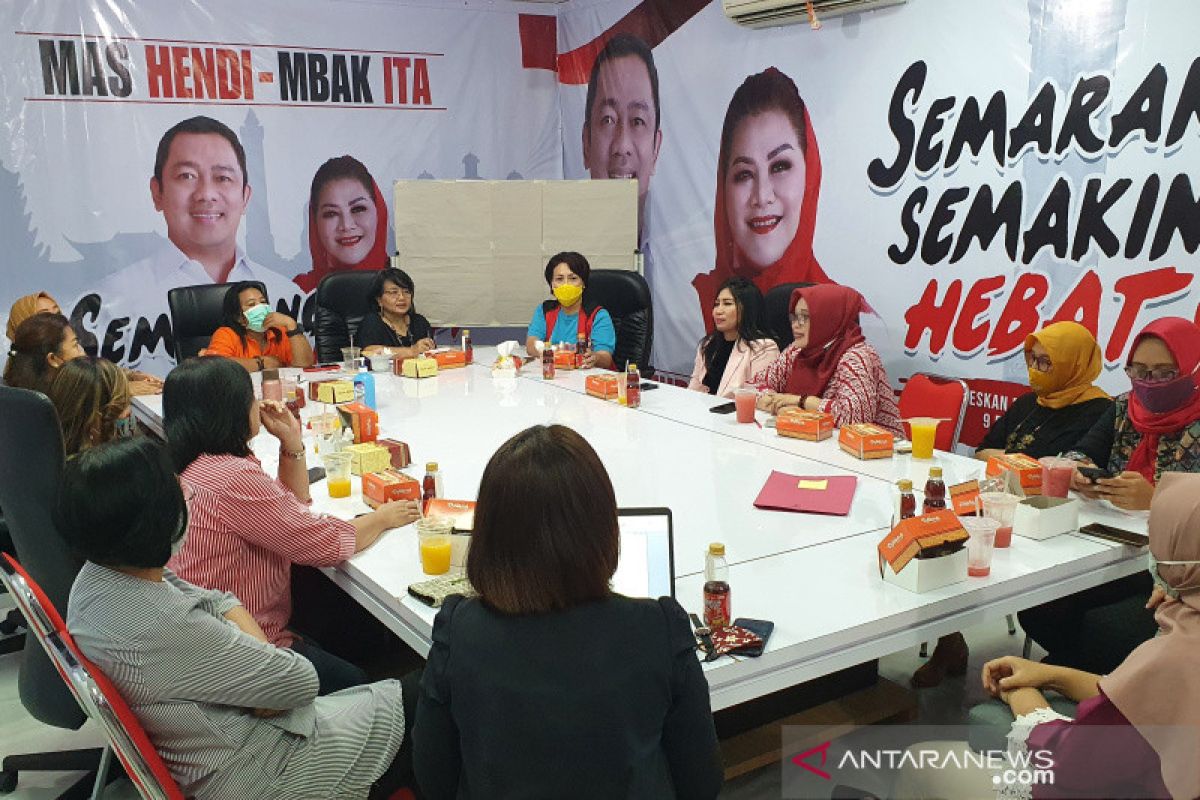 Menangkan Hendi-Ita, Pertiwi Semarang diminta jadi "influencer" bagi milenial