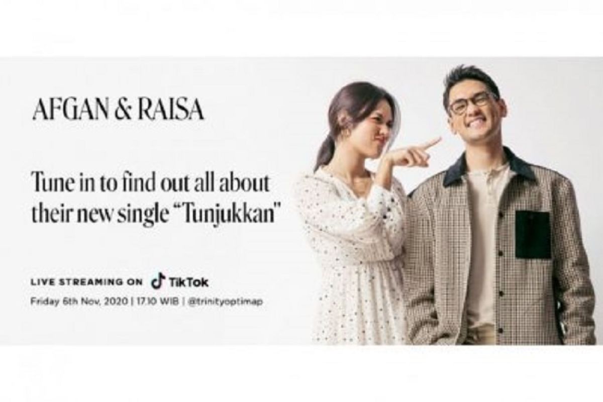 Hari ini, Raisa dan Afgan bakal reuni secara langsung di TikTok