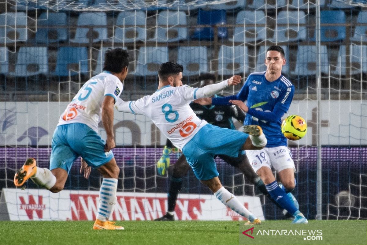 Marseille menembus empat besar Liga Prancis selepas menang di Strasbourg