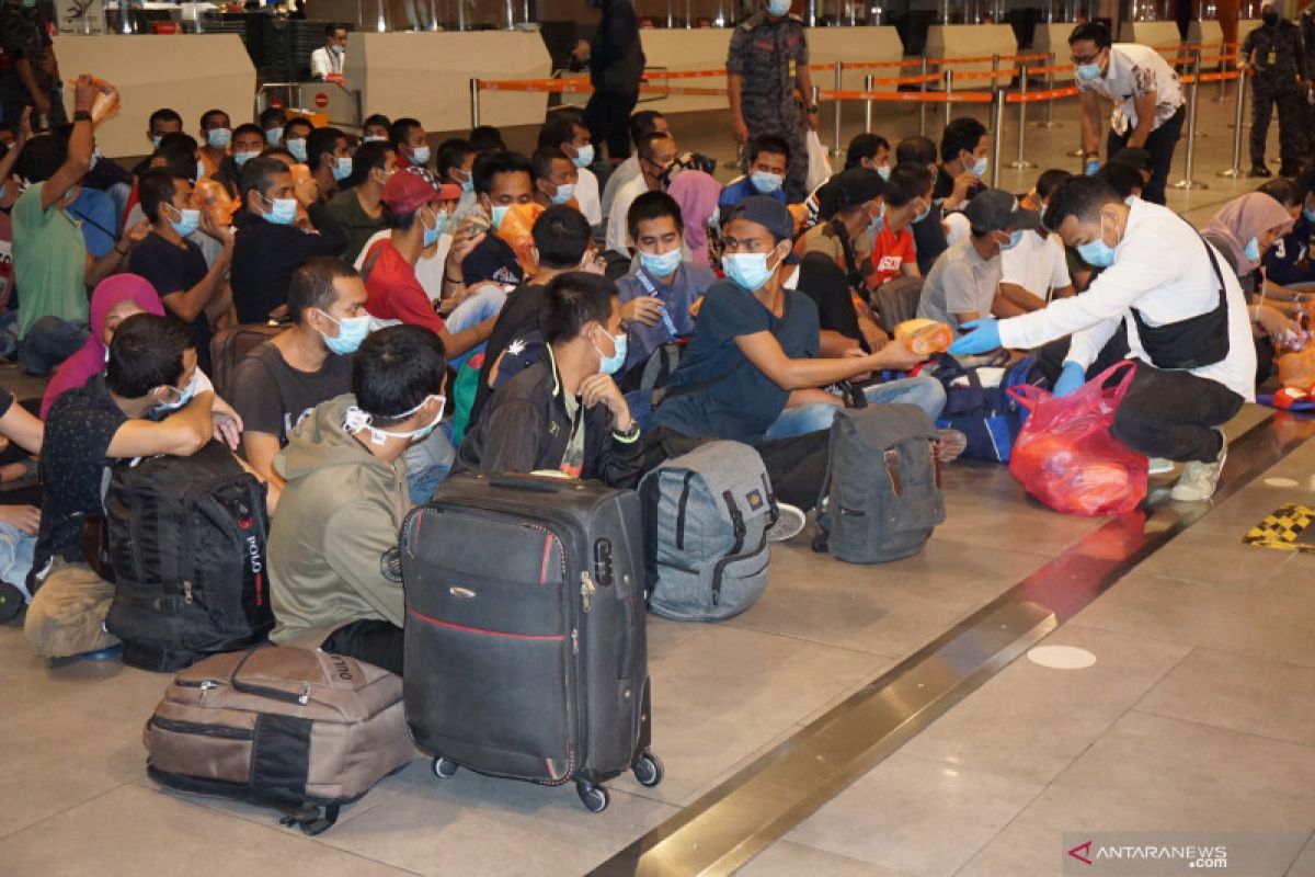 Malaysia deportasi 502 WNI dari Kuala Lumpur