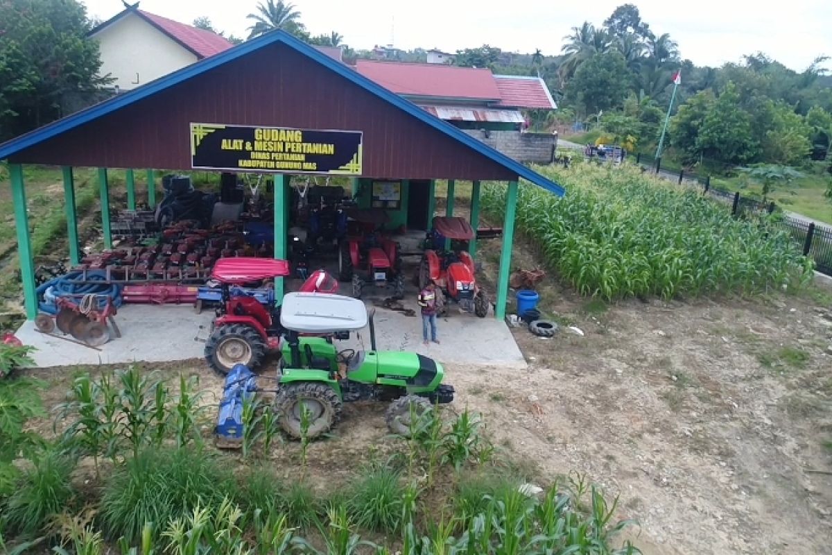 Pemkab Gumas bangun gudang alsintan di tiga kecamatan