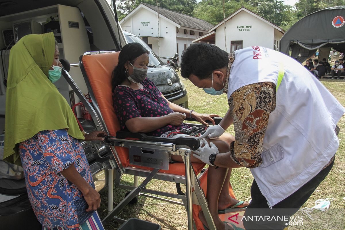 BPBD Jateng:  Tempat pengungsian Merapi terapkan "prokes"