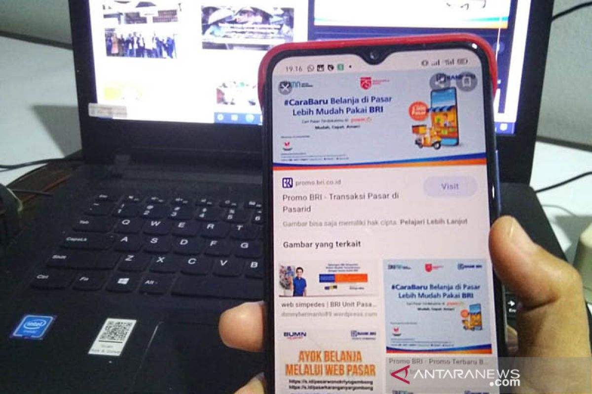 Web Pasar BRI bantu UMKM Palangka Raya di masa pandemi