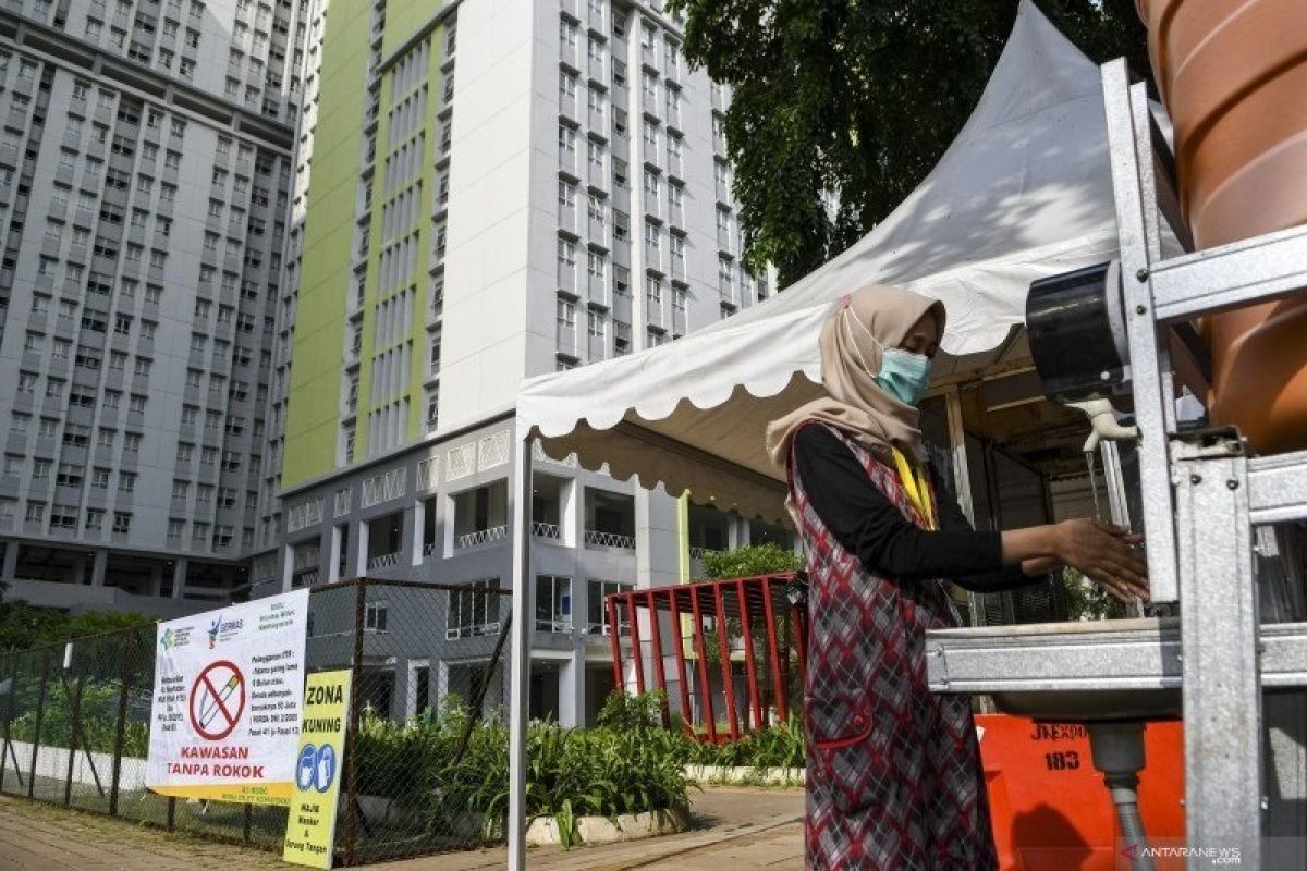 Pasien RSD Wisma Atlet yang sudah dinyatakan sembuh COVID-19 23.049 orang