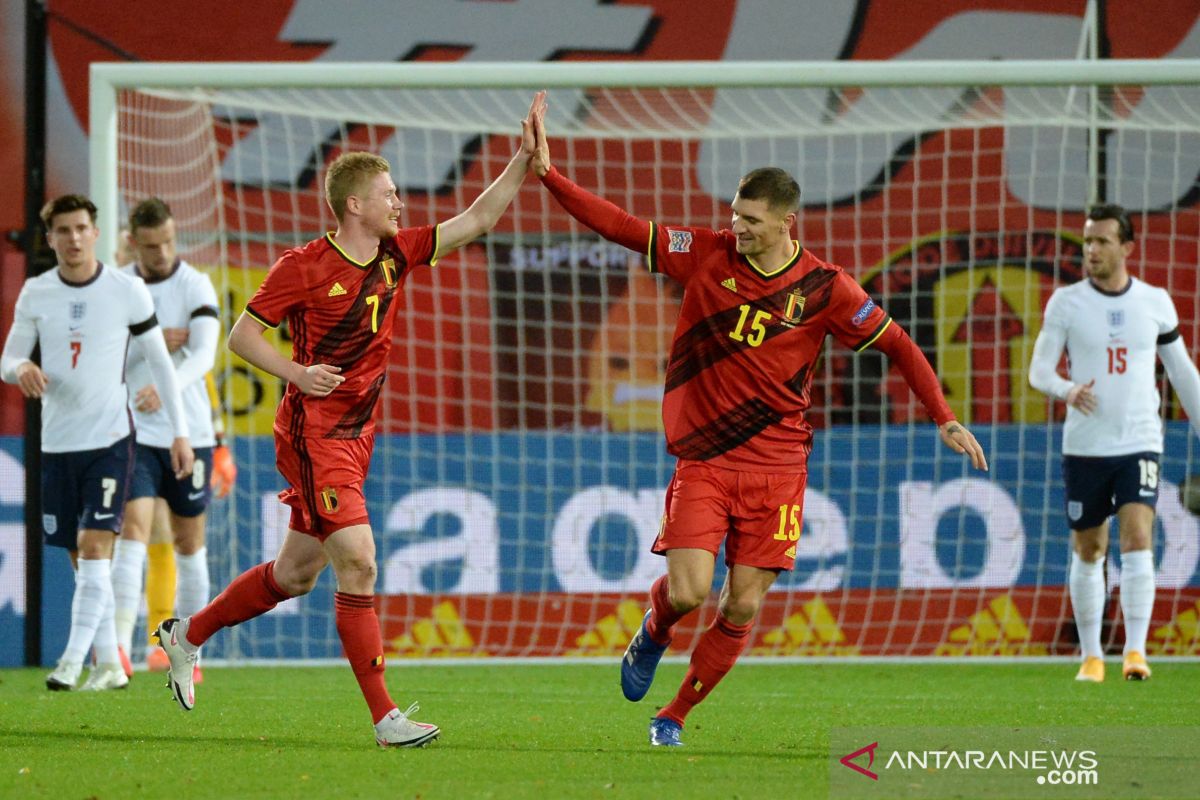 Belgia taklukkan Inggris 2-0