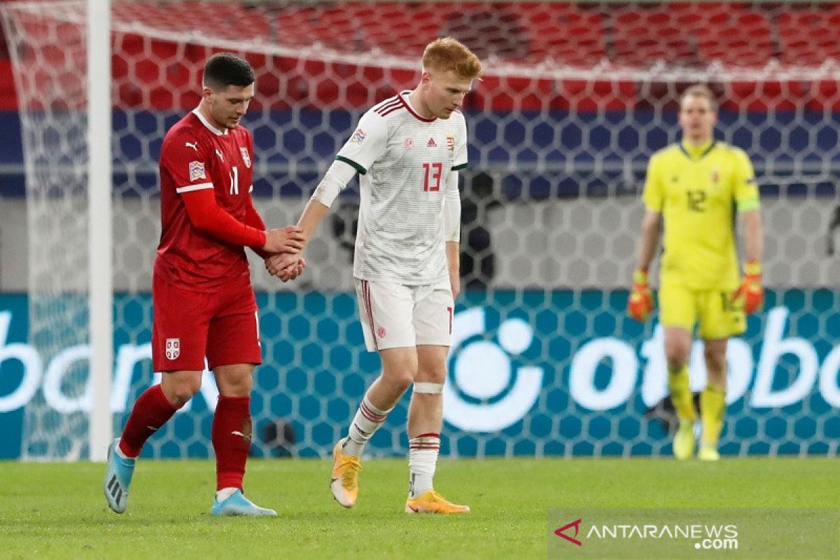 Serbia ditahan imbang Hongaria 1-1