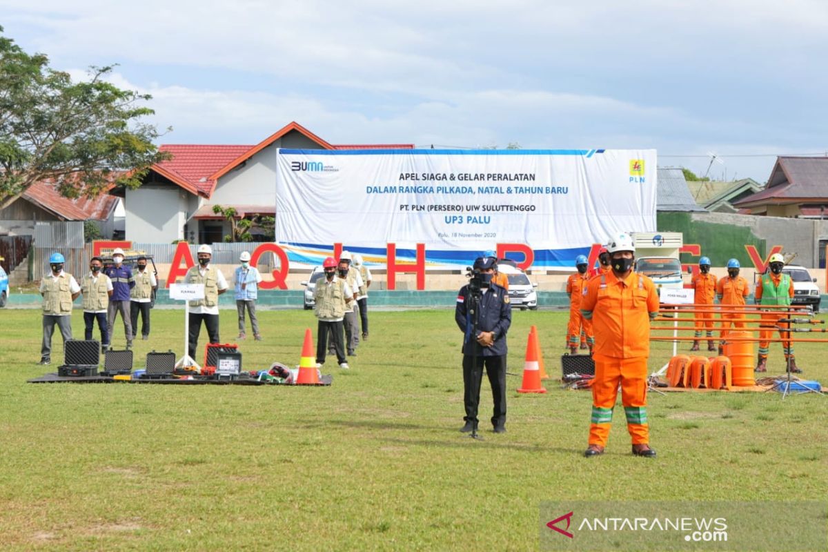 PLN  pastikan pasokan listrik aman saat pilkada serentak di Sulteng