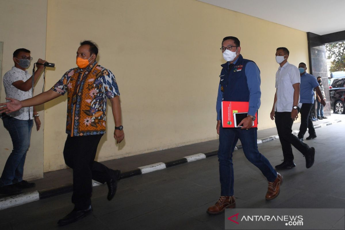 Ridwan Kamil penuhi panggilan Bareskrim Polri