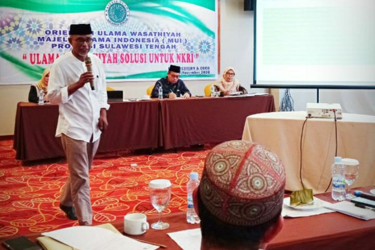 MUI Sulteng  berusaha maksimal terapkan konsep wasatiah