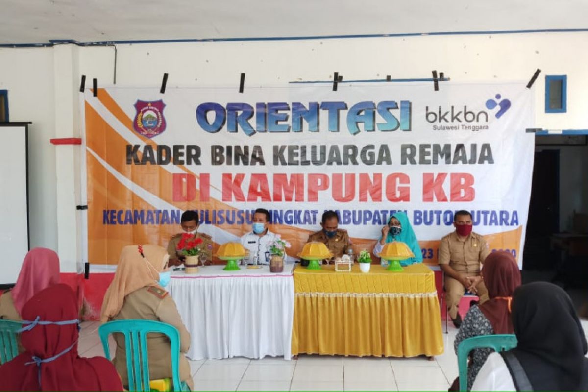 BKKBN gelar orientasi kader BKR di Kampung KB Buton Utara