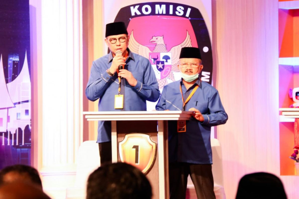 Kuasai panggung debat, Mulyadi-Ali Mukhni beberkan program terukur terkait Ekonomi, SDA, dan lingkungan hidup