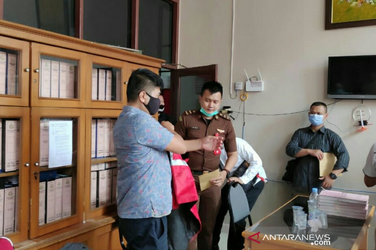 Bareskrim limpahkan tersangka  suap calon Bintara ke Kejari Palembang