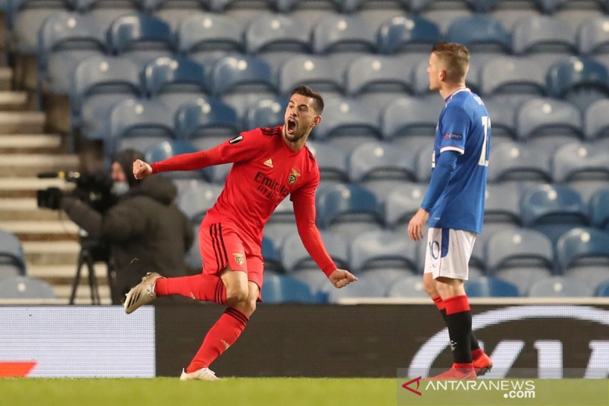 Rangers ditahan imbang Benfica 2-2