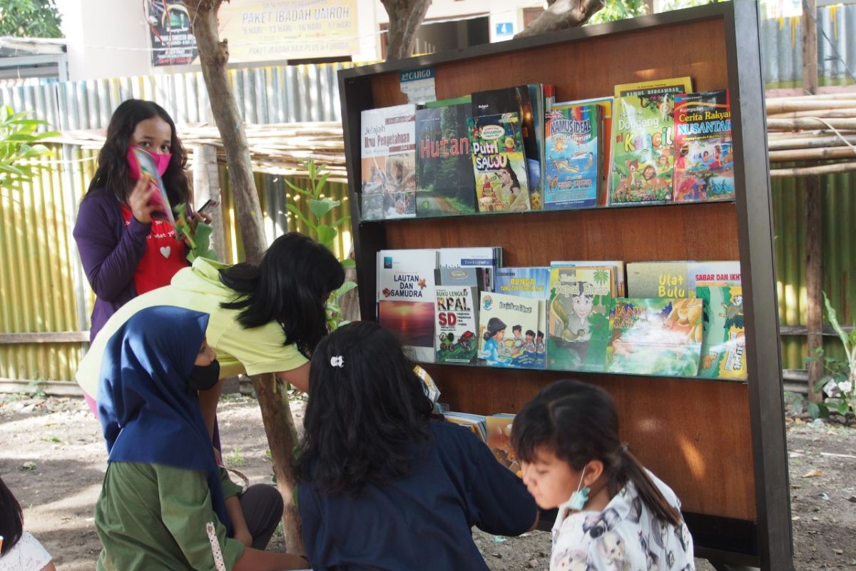 Spektrum - Di Taman Baca motor, anak-anak menemukan kebahagiaan