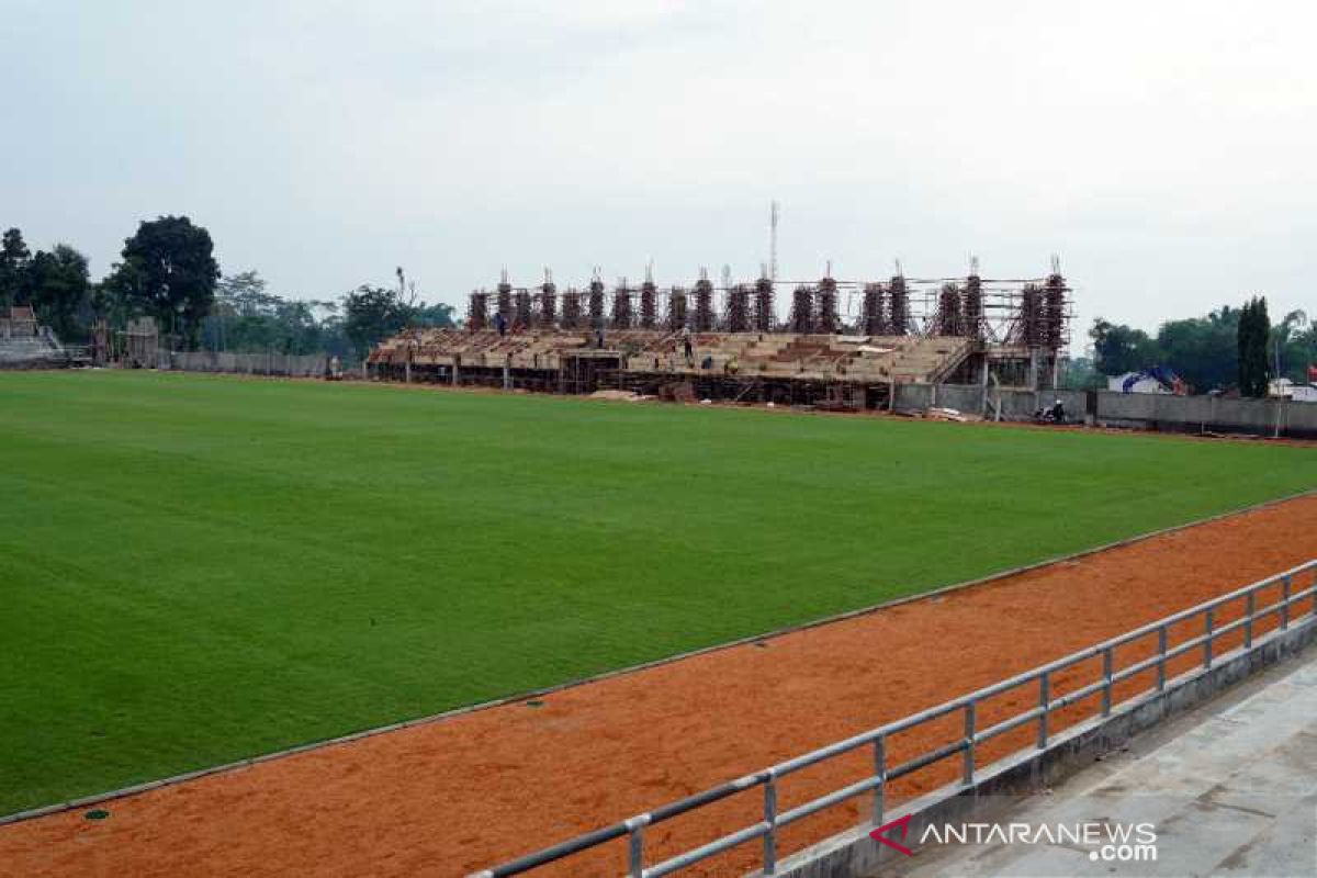 Pembangunan Stadion  Kebo Giro Boyolali tahap penyelesaian