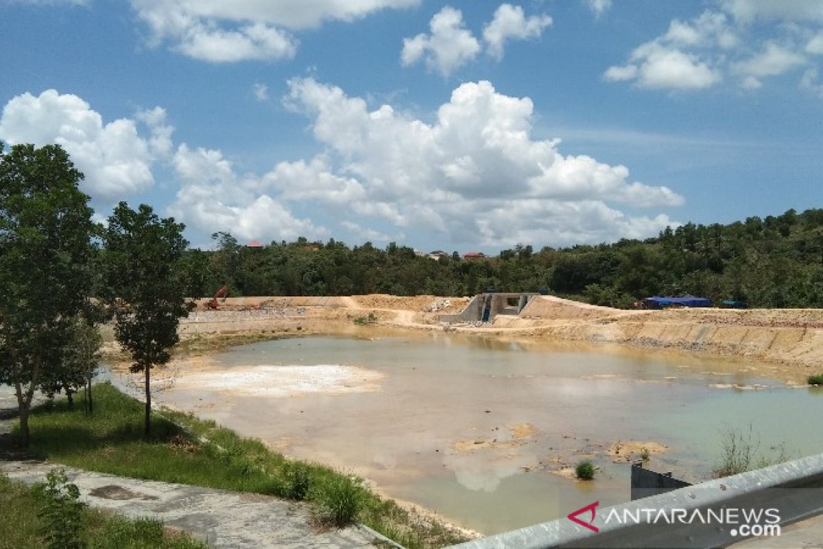 Progres pembangunan kolam retensi di Kendari capai 90 persen