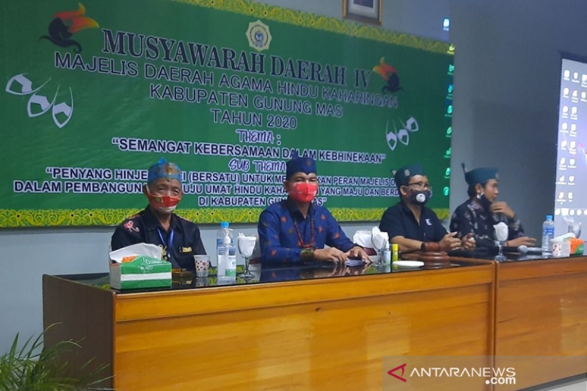 Naro terpilih menjadi Ketua MD-AHK Kabupaten Gumas 2020-2025