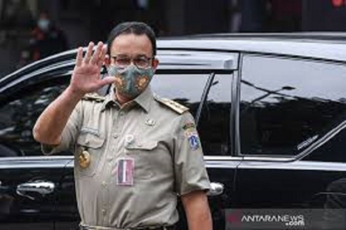 Anies jalani isolasi di tempat bangunan tua