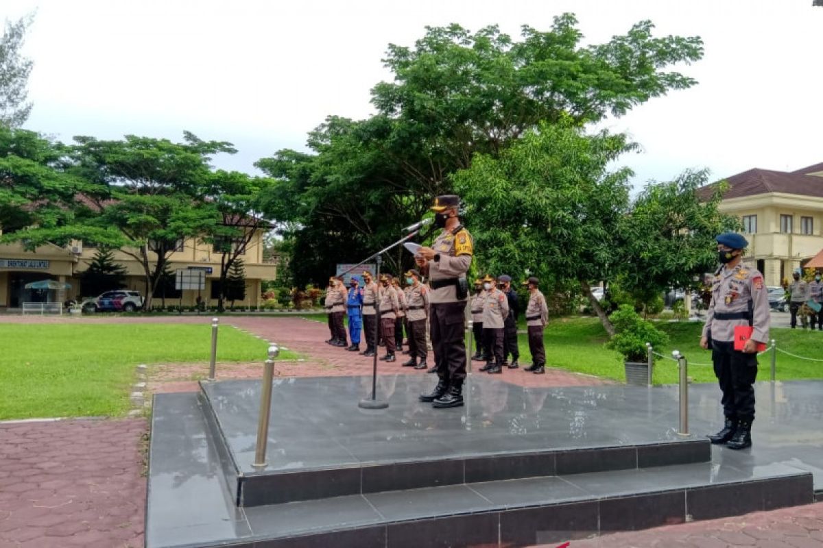 Polda Sultra siapkan BKO 2.113 personel pengamanan Pilkada serentak