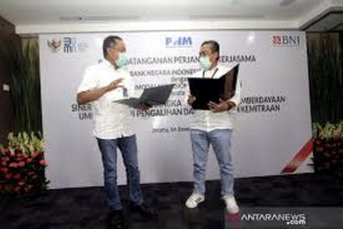 BNI-PNM sinergi penyaluran kredit UMKM untuk pacu pemulihan ekonomi nasional