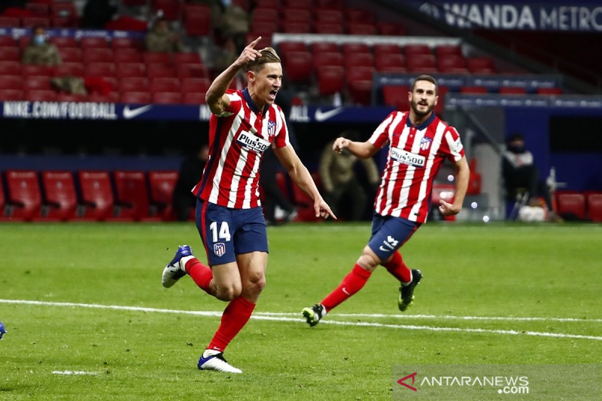 Klasemen Liga Spanyol: Atletico geser Sociedad dipuncak