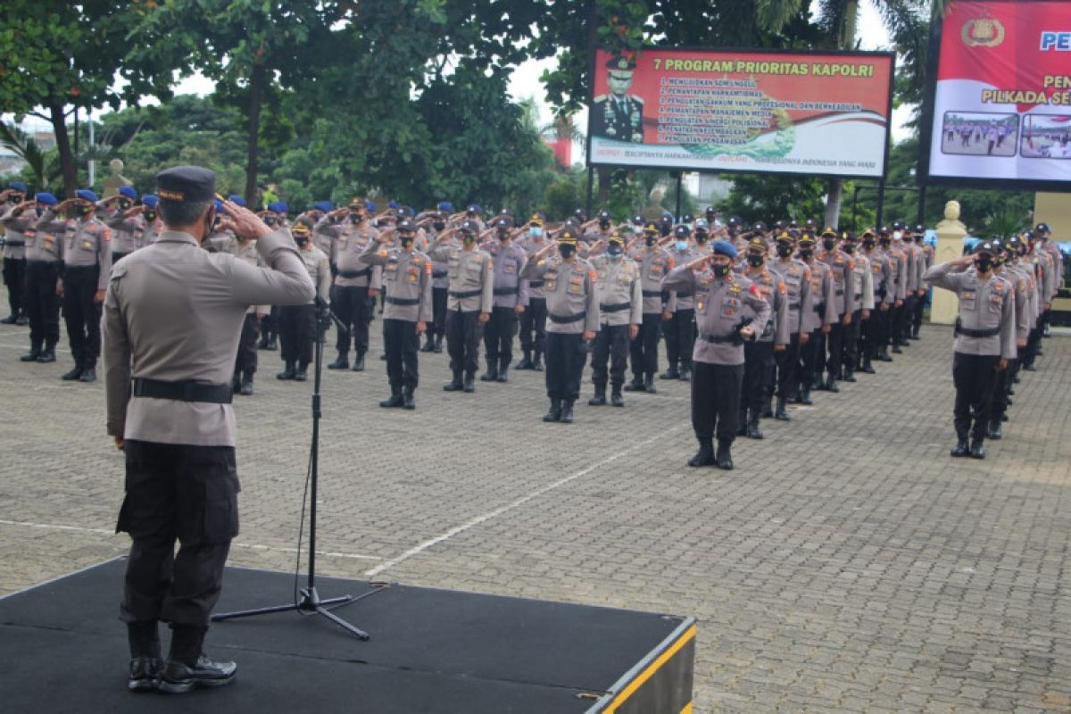 4.164 personel Polri siap amankan pilkada serentak di Lampung