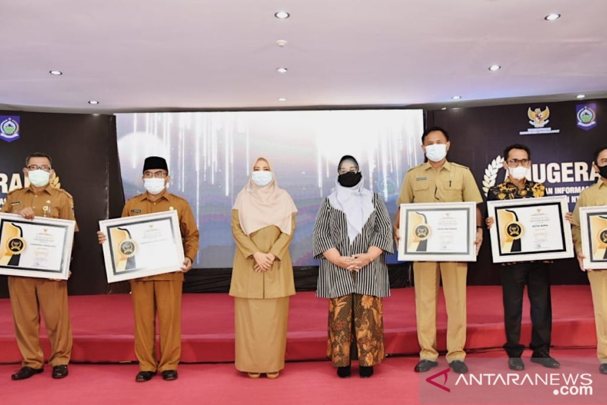 15 OPD meraih kategori informatif di Anugerah KIP NTB 2020