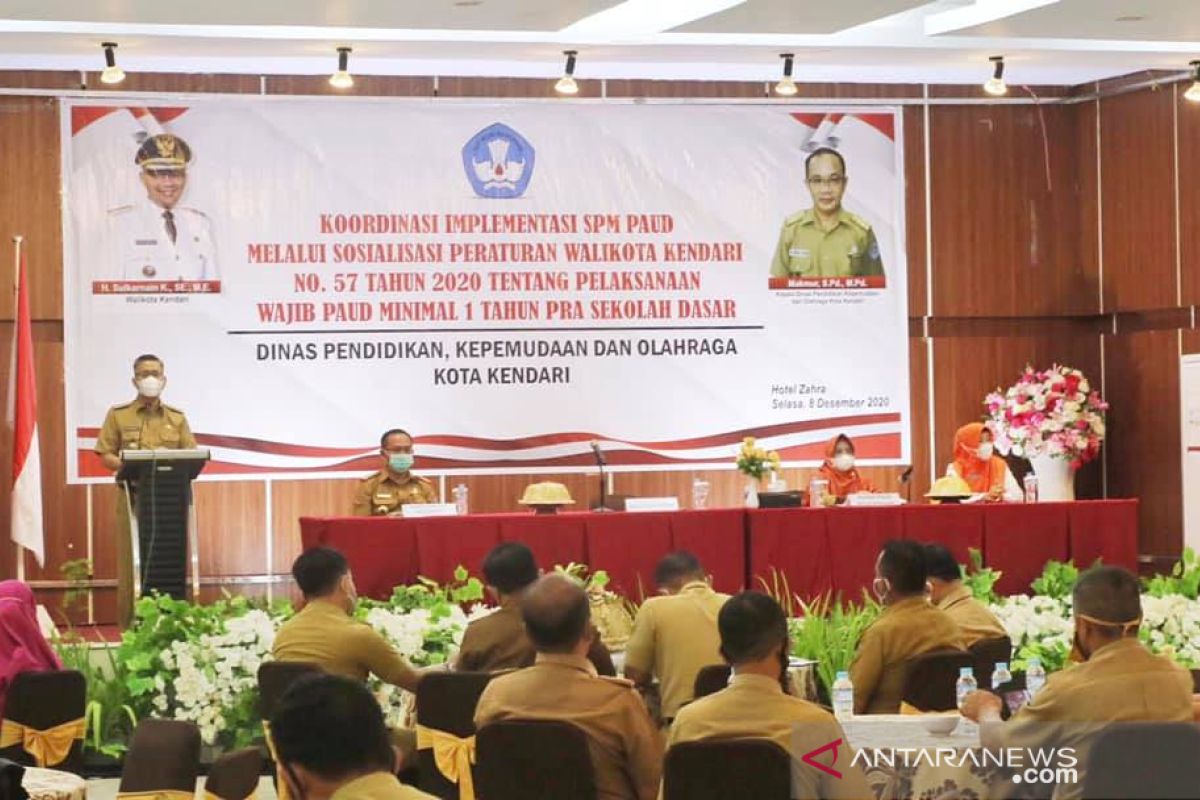 Pemkot Kendari wajibkan Setiap anak masuk PAUD