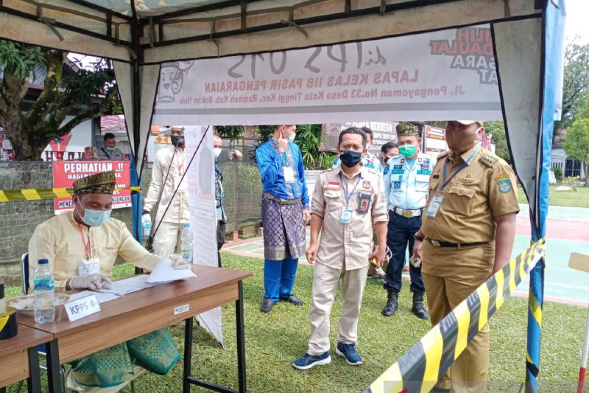 Satu warga binaan Lapas Pasir Pengaraian golput