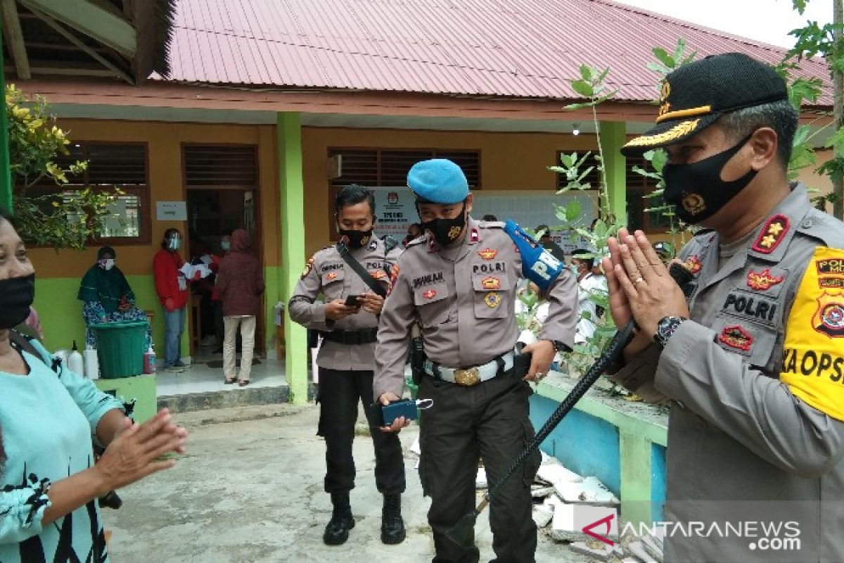 Kapolres sebut suasana kamtibmas pencoblosan di Muna relatif aman