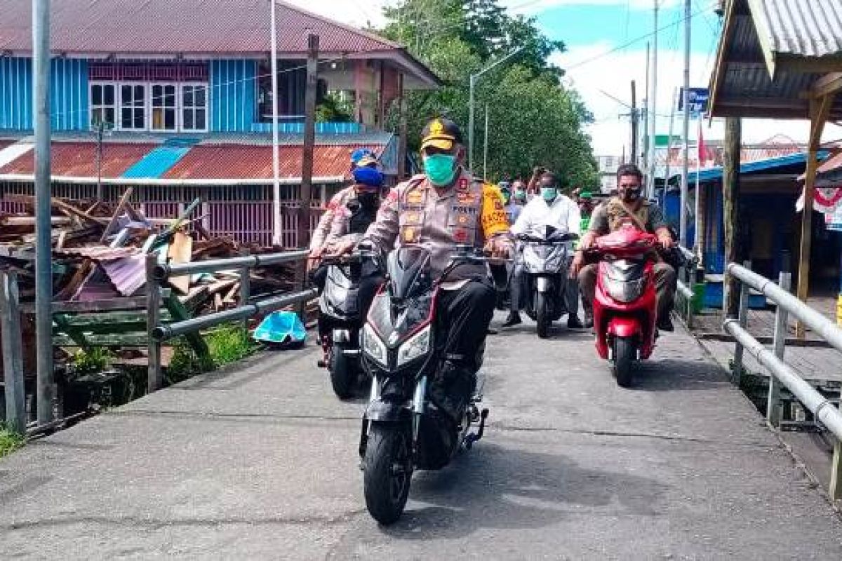 Kapolda Papua pantau pemungutan suara Pilkada Asmat