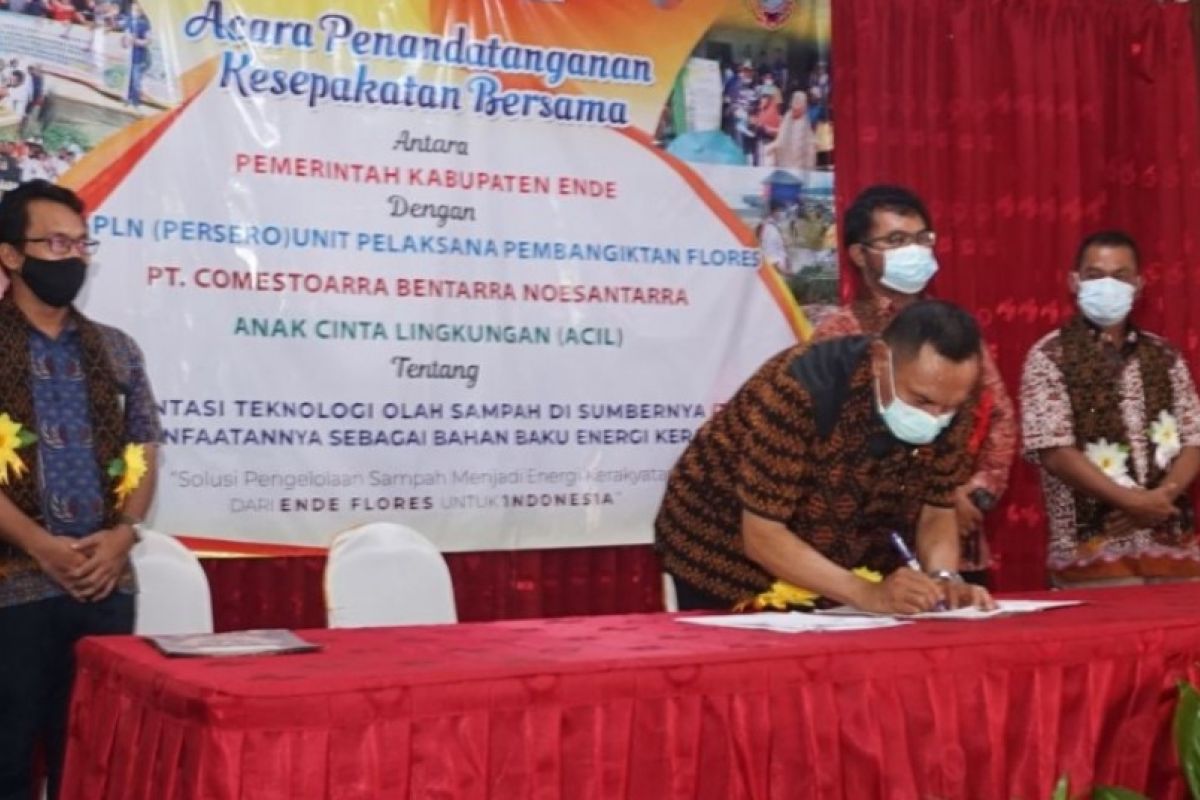 Pemkab Ende gandeng PLN dan swasta kelola sampah jadi sumber energi